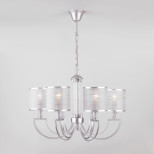 Подвесная люстра Eurosvet Licata 60099/6 серебро