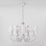 Подвесная люстра Eurosvet Licata 60099/6 серебро
