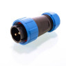 Адаптер 2-х полюсный папа Deko-Light adapter Weipu 2-pole male 132612