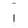 5062/5LA PENDANT ODL24 453 серебристый/дымчатый/металл/стекло Подвес LED 5W 3000K SHINY