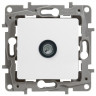 Розетка TV Legrand Etika звезда 2 дБ, белая 672251