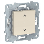 Выключатель для жалюзи Schneider Electric Unica New бежевый