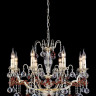 Подвесная люстра Crystal Lux FRUTA SP8 GOLD