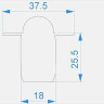Заглушка Deko-Light End Cap R-ET-03-10 Set 2 pcs 979700