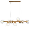 Подвесная люстра Indigo Cocoon 11008/9P Brass V000123