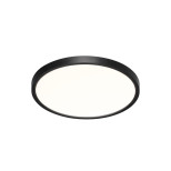 7660/24L MITRA LED SN 087 Светильник пластик/белый/черный LED 24Вт 3000/4000K D300 IP40 ALFA BLACK