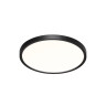 7660/24L MITRA LED SN 087 Светильник пластик/белый/черный LED 24Вт 3000/4000K D300 IP40 ALFA BLACK