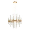4988/8 HALL ODL22 661 золотой/стекло Люстра E14 8*40W STIKA