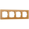 Рамка Werkel Favorit на 4 поста бронзовый WL01-Frame-04 4690389098659