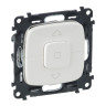 Выключатель под жалюзи Legrand Valena Allure с фиксацией, белый 752029+755145