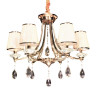 Подвесная люстра Lumina Deco Dominni LDP 9268-6 GD Подвесная люстра Lumina Deco Dominni LDP 9268-6 GD