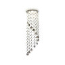 Встраиваемый светильник Ambrella light Crystal K3440 CL/BK/CH