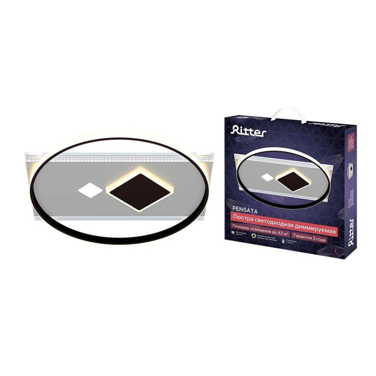 Потолочная люстра Ritter PENSATA 52308 0