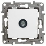 Розетка TV Legrand Etika оконечная 5 дБ, белая 672265
