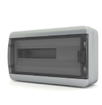 Щит Tekfor BNK 65-18-1 IP65, с прозрачной черной дверцей
