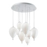 Подвесная люстра Ideal Lux Clown SP8 Bianco 100883