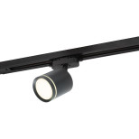 Трековый светодиодный светильник Denkirs Solid Ribe DK6400-BK