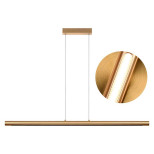 6644/45L HIGHTECH ODL24 303 античная бронза/металл/акрил Подвесной светильник IP20 LED 49W 3000K 220V MALI