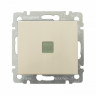 Выключатель одноклавишный Legrand Valena Classic с подсветкой, слоновая кость 774310