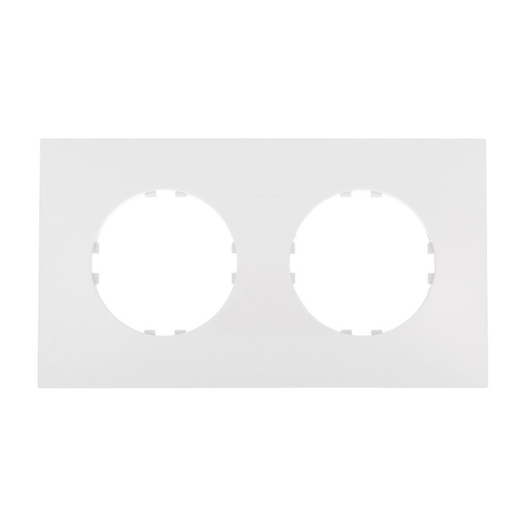 Рамка LK Studio 2-постовая квадрат (белый) Vintage-Quadro 884204-1