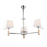 Подвесная люстра IMEX MD.4221-3-P-CH+WH