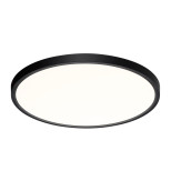 7660/40L MITRA LED SN 087 Светильник пластик/белый/черный LED 40Вт 3000/4000K D495 IP40 ALFA BLACK