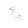 Трековый светильник Technical TR028-3-GU10-W