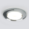 Встраиваемый точечный светильник с LED подсветкой 3033 GX53 CL/SL прозрачный/серебро
