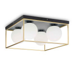 Потолочная люстра Ideal Lux Lingotto PL4 198156 Потолочная люстра Ideal Lux Lingotto PL4 198156