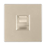 Розетка Werkel Ethernet RJ-45 шампань WL11-RJ-45 4690389124532