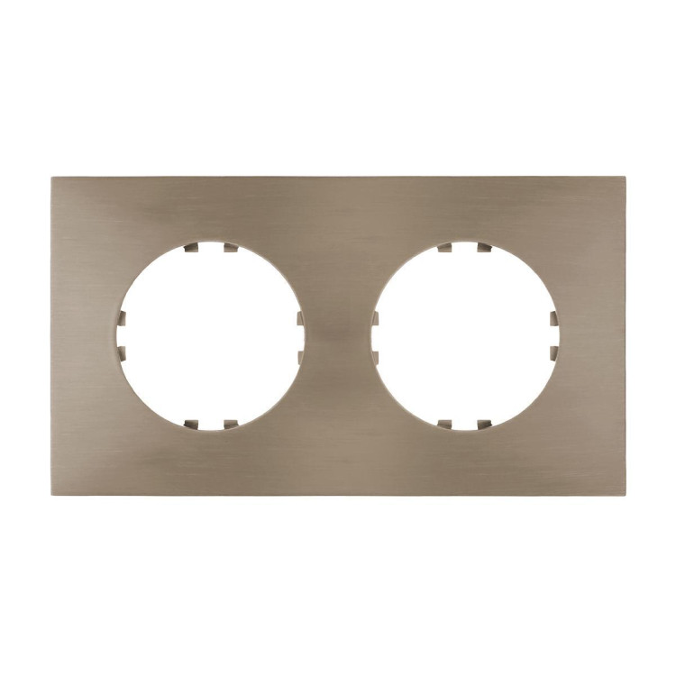 Рамка LK Studio 2-постовая квадрат (бронза) Vintage-Quadro 884227-1