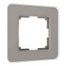 Рамка Werkel Elite на 1 пост дымчатый W0012417 4690389180644