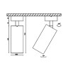 Основание для светильника SWG VL-M3-WH 003416