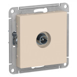 Розетка TV Schneider Electric Atlas Design оконечная, бежевая