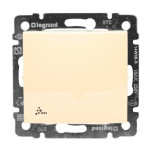 Выключатель одноклавишный Legrand Valena Classic IP44 слоновая кость 774101