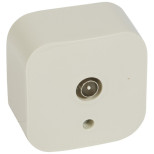 Розетка TV Legrand Quteo звезда 1,5 дБ, слоновая кость 782245