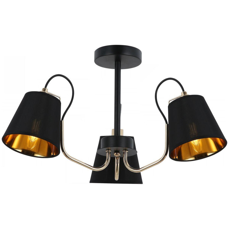 Потолочная люстра Illumico IL6120-3COU-79 BK GD Потолочная люстра Illumico IL6120-3COU-79 BK GD