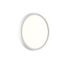 7659/18L MITRA LED SN 089 Светильник пластик/белый LED 18Вт 3000/4000K D230 IP40 ALFA WHITE