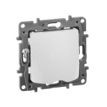 Вывод кабеля Legrand Etika с зажимом для кабеля белый 672229