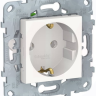 Розетка силовая Schneider Electric Unica New белая