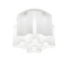 Потолочная люстра Ideal Lux Compo PL6 Bianco 125503 Потолочная люстра Ideal Lux Compo PL6 Bianco 125503