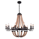 Подвесная люстра Arte Lamp Marsiglia A8956LM-12BK