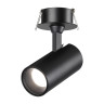 359226 SPOT NT23 454 черный Светильник встраиваемый светодиодный IP20 LED 15W 220V 1440Лм 4000К SELENE