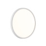 7659/24L MITRA LED SN 089 Светильник пластик/белый LED 24Вт 3000/4000K D300 IP40 ALFA WHITE
