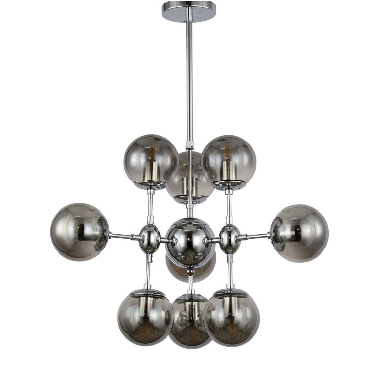 Подвесная люстра Lumina Deco Gala LDP 7006-9 CHR Подвесная люстра Lumina Deco Gala LDP 7006-9 CHR