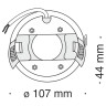 Встраиваемый светильник Maytoni Technical DL293-01-BZ