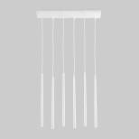 Подвесная люстра TK Lighting 6428 Piano White