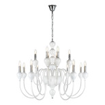 Подвесная люстра iLamp Lady 88003-10+5 WH