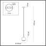 Подвесной светодиодный светильник Odeon Light L-vision Mia 4228/8L