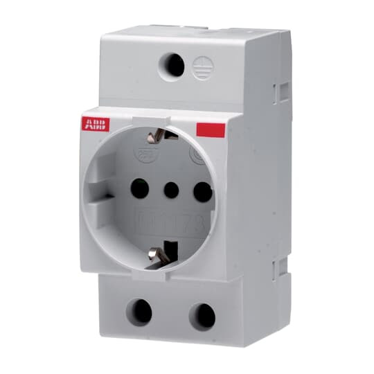 Розетка щитовая ABB 2Р+N M1173 16A  на DIN-рейку